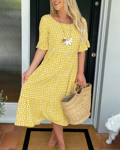 Loretta - Vestido midi elegante y casual
