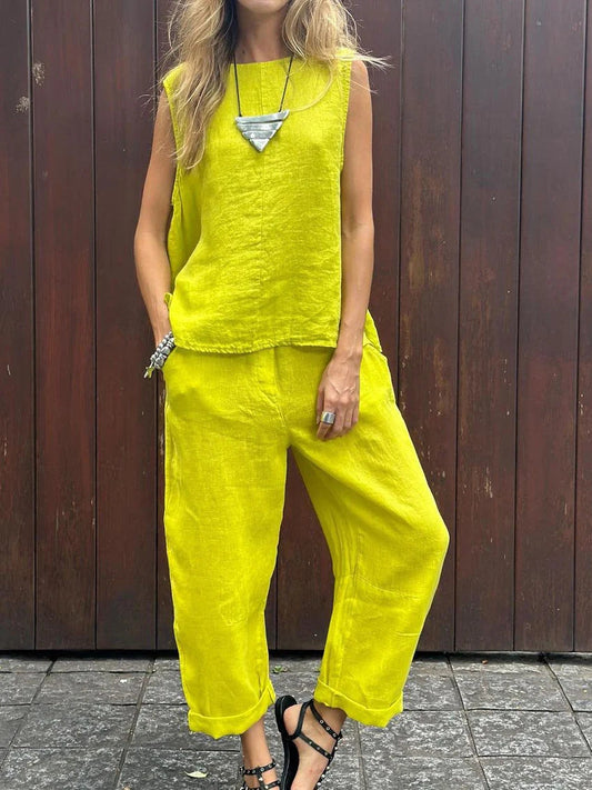 Vela - Elegante conjunto informal de dos piezas