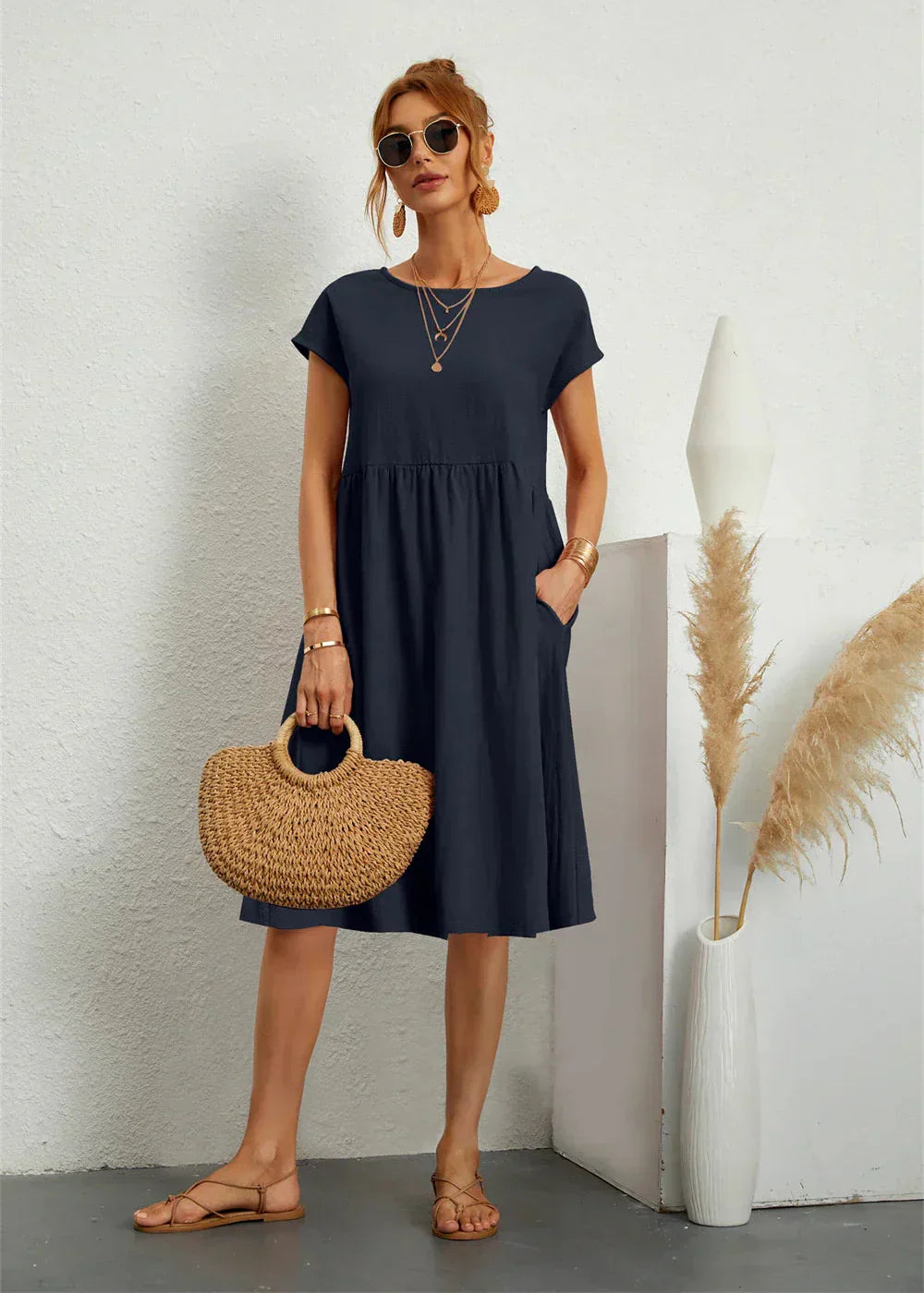 Delaney - Vestido informal elegante