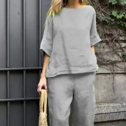 Kailey - Elegante conjunto informal de dos piezas