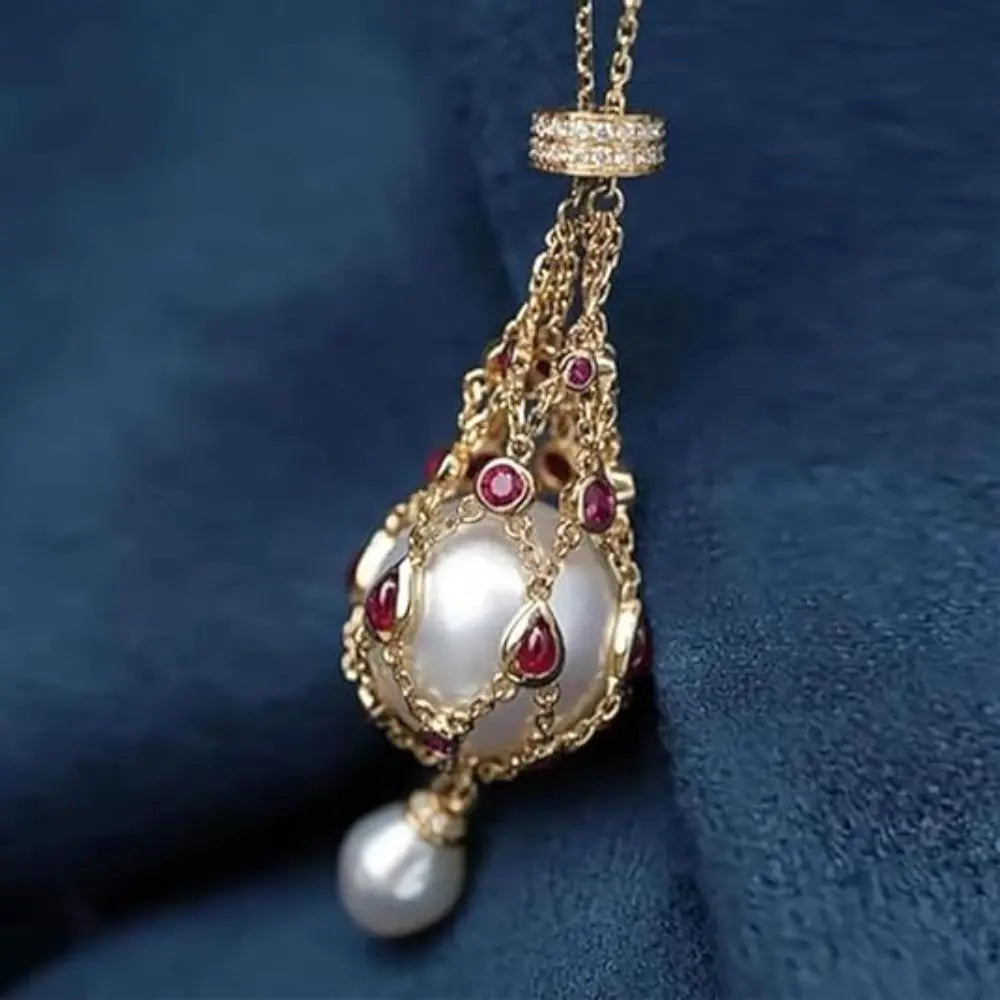 Sariel - Collar con Dije de Gota
