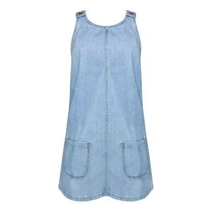 Trixie - Elegante vestido informal de mezclilla