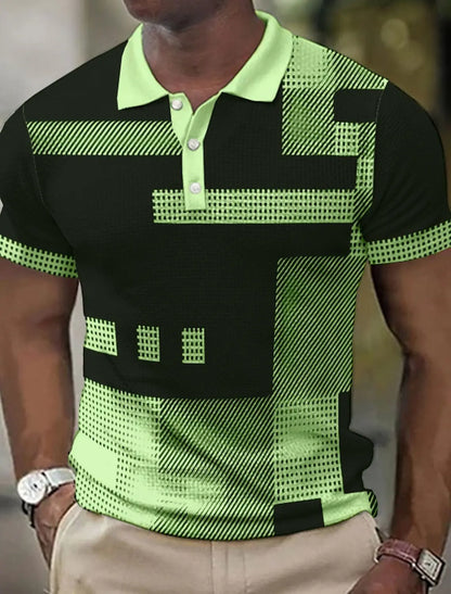 Benedict - Camisa tipo polo casual con estilo