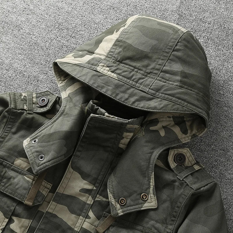 Baylor - Chaqueta con capucha casual con estilo