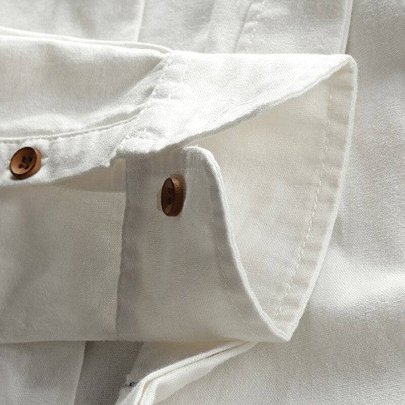 Arturo - Camisa mandarina elegante y casual