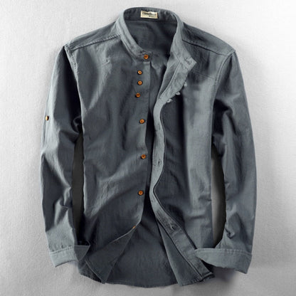 Arturo - Camisa mandarina elegante y casual