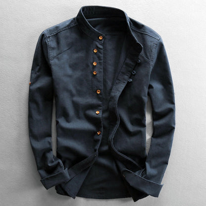 Arturo - Camisa mandarina elegante y casual