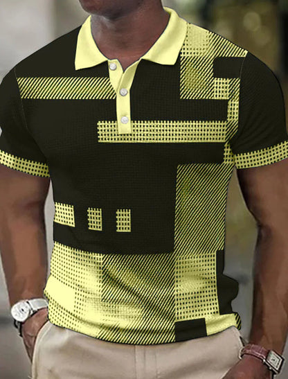 Benedict - Camisa tipo polo casual con estilo