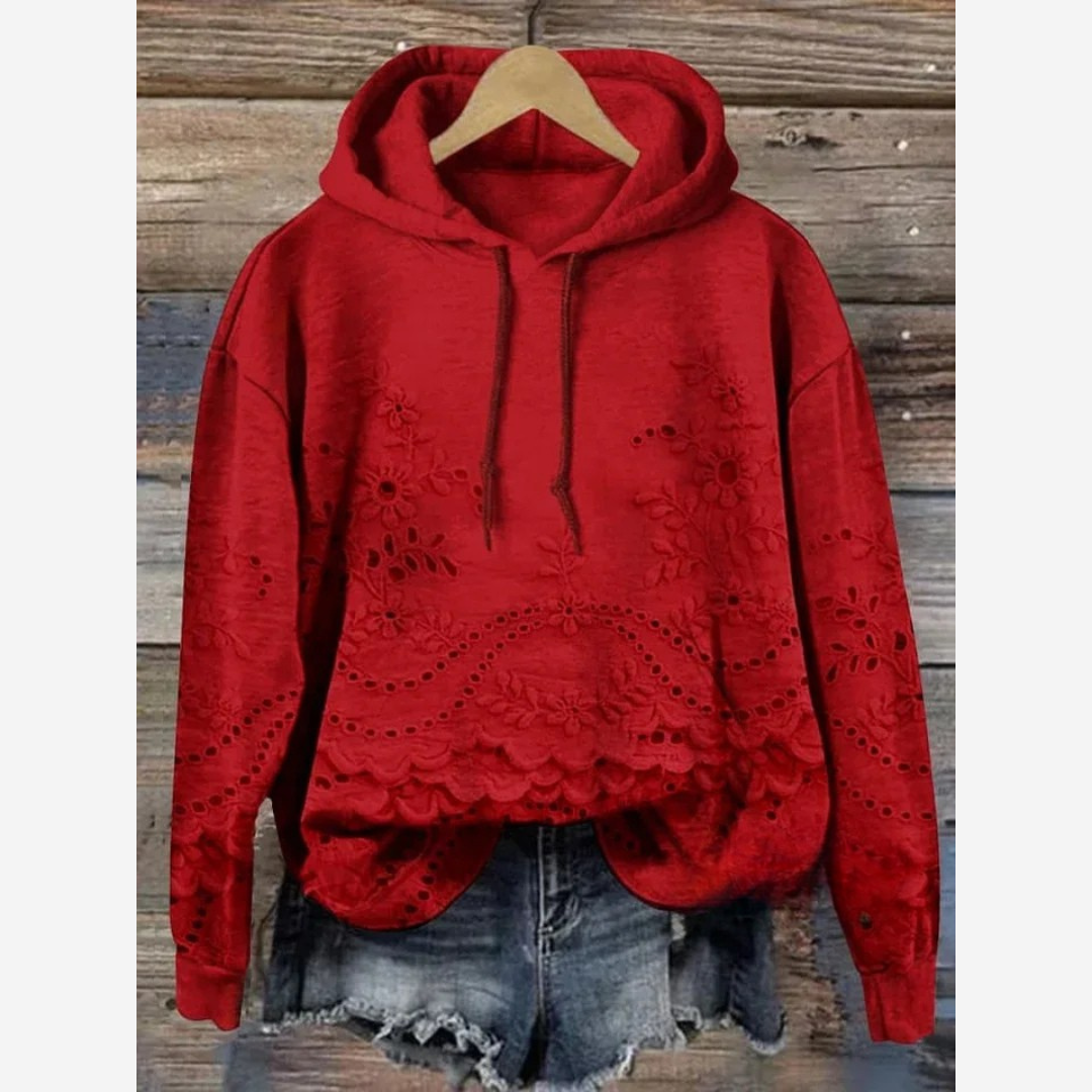 Eliska - Sudadera Casual con Estilo Floral