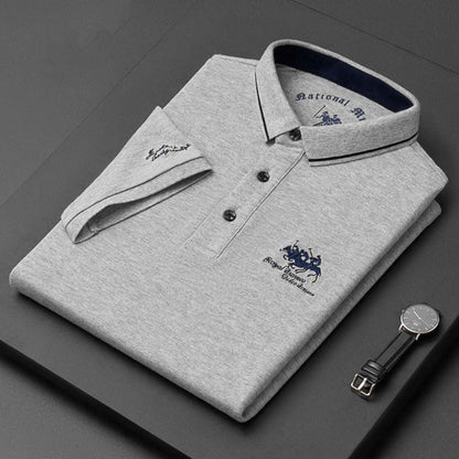 Crispin - Camisa tipo polo casual con estilo