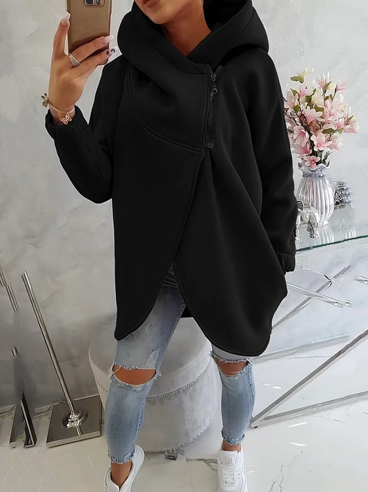 Tahlia - Abrigo con Capucha Casual Estiloso