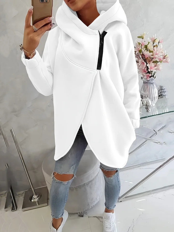 Tahlia - Abrigo con Capucha Casual Estiloso