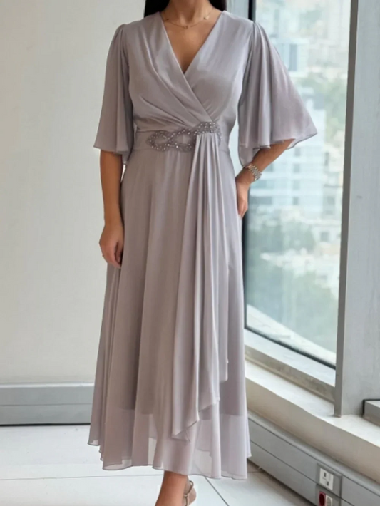 Clyra - Vestido Casual Elegante