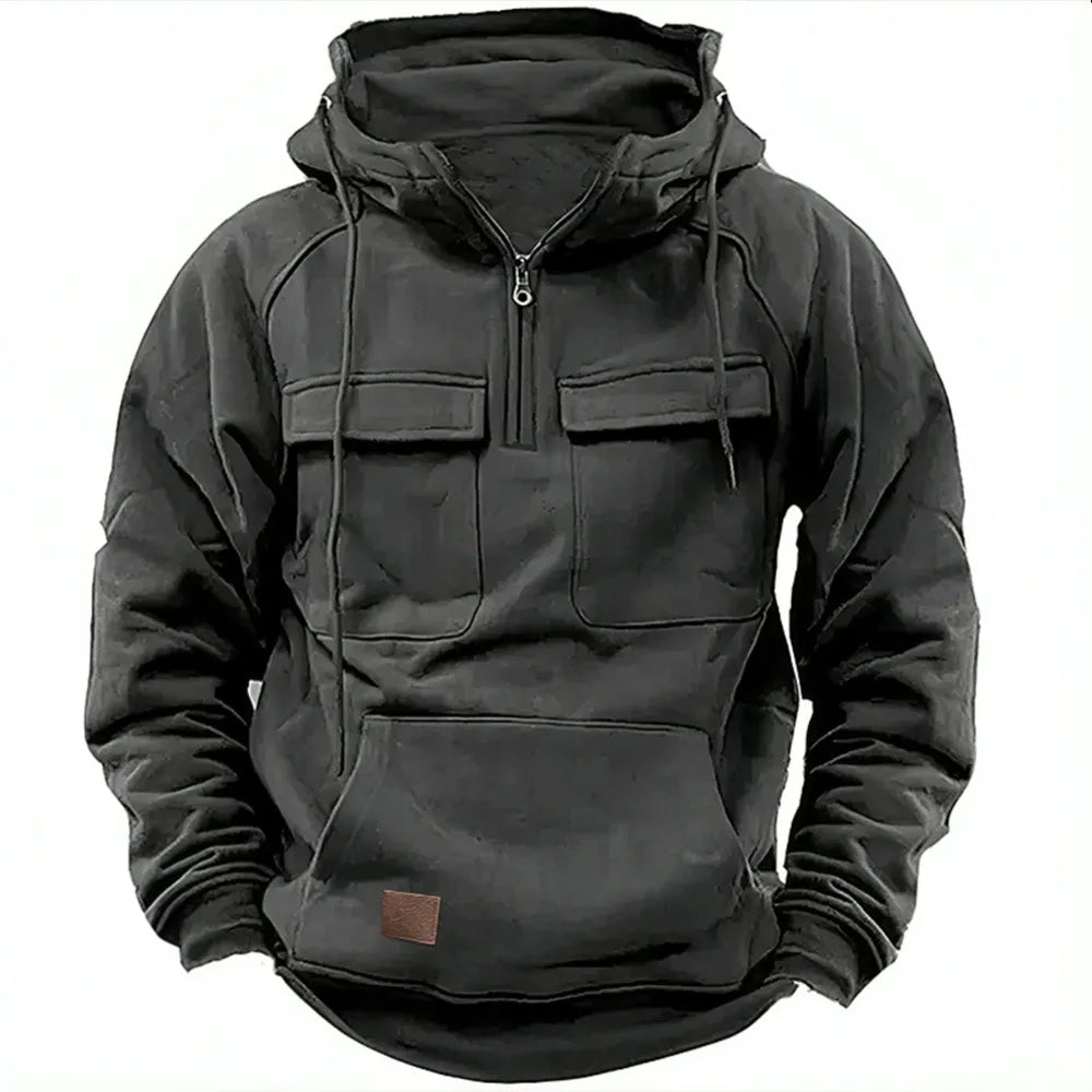 Abram - Sudadera con capucha casual con estilo