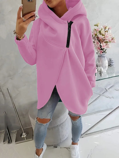 Tahlia - Abrigo con Capucha Casual Estiloso