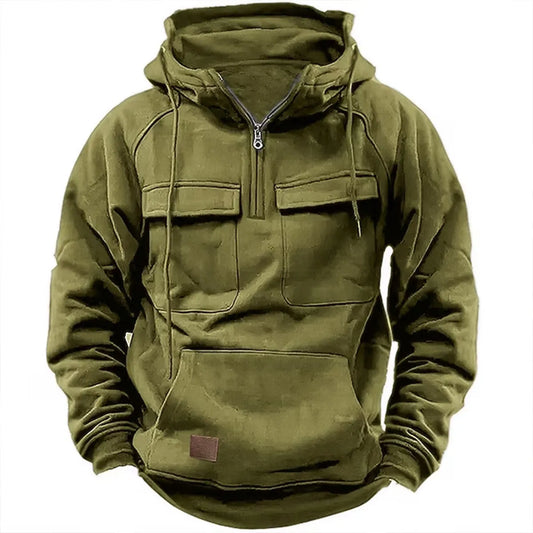 Abram - Sudadera con capucha casual con estilo