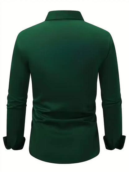 Larry - Camisa de manga larga casual elegante