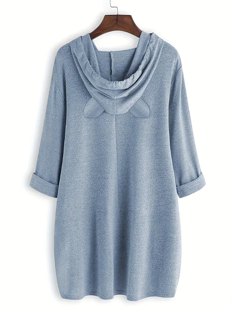 Elidi - Sudadera con capucha elegante y casual