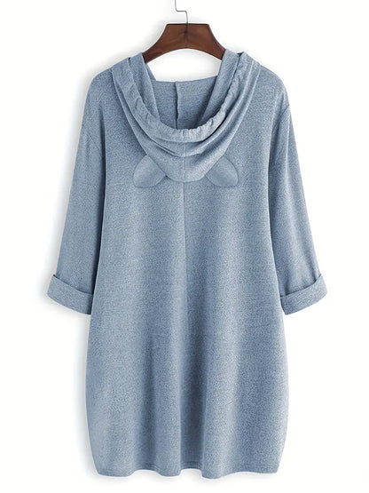 Elidi - Sudadera con capucha elegante y casual