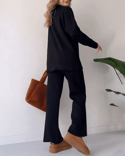 Aislene - Conjunto de Dos Piezas Casual Elegante