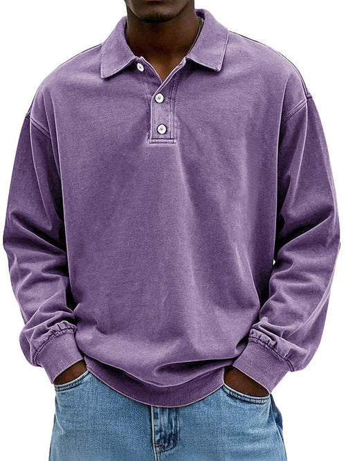 Alvaro - Camisa tipo polo casual elegante