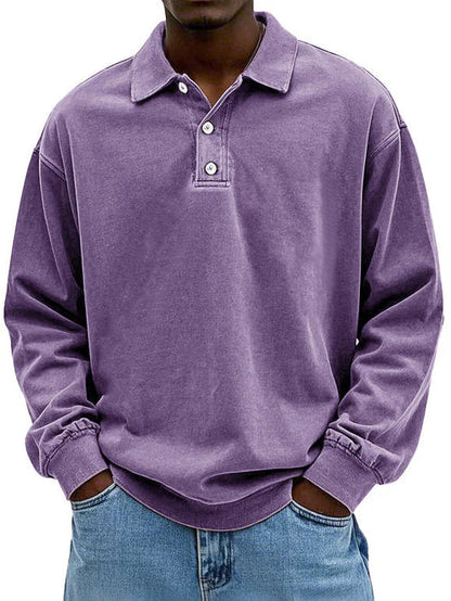 Alvaro - Camisa tipo polo casual elegante