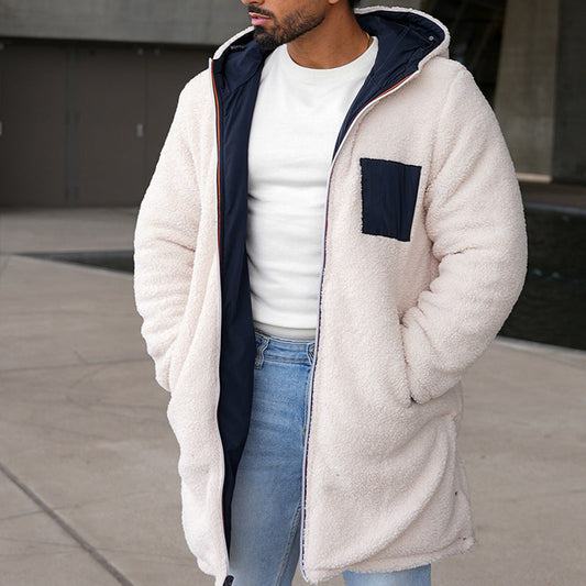 Othric - Abrigo con Capucha Casual Estiloso